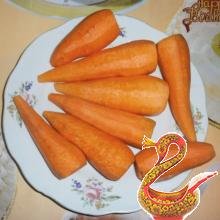 Clean carrot
