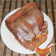 How to make salted fish. Chum salmon salted at home. 