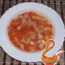 суп с куриными фрикадельками рецепт с фото