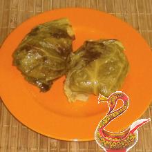Delicious cabbage rolls recipe with a photo