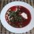 Russian beetroot soup cold