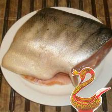 How to make salted fish. Chum salmon salted at home. 