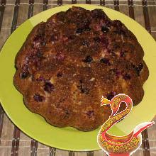 Russian cake recipe semolina with berries