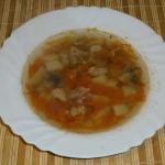 Russian fish soup