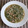 Russian cold soup Okroshka