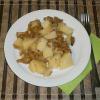 Chanterelles fried potatoes