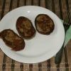 Fritters of eggplant recipe with photos