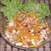 Russian salad with sausage cheese recipe