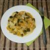 Russian recipe potatoes with zucchini
